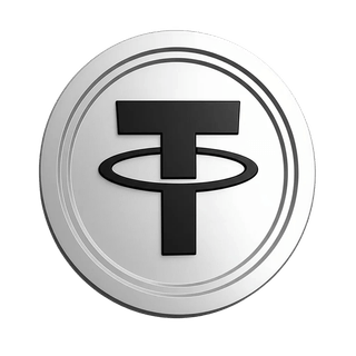 Representación gráfica de la stablecoin Tether USDT para una guía de trading de nivel inicial